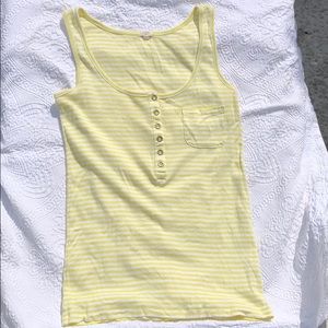 🔵 3/$10. Jcrew striped tank top